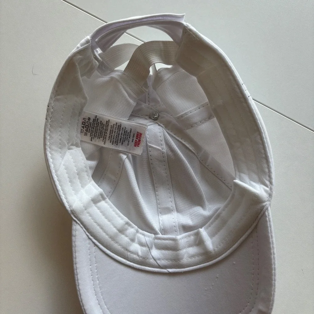 Tommy Bahama Baseball‎ Cap Solid White Hat Adjustable Adult Sport Golf Logo